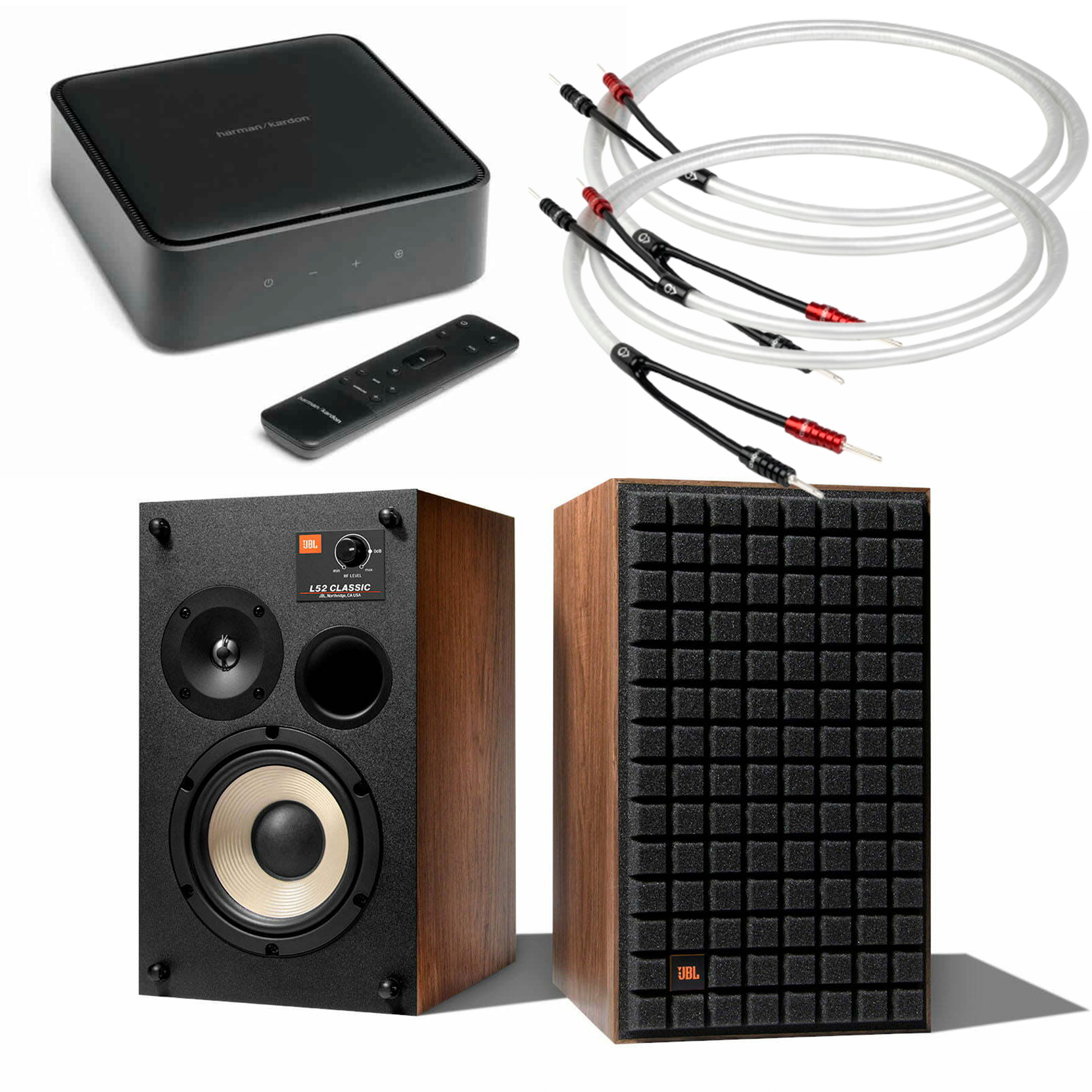 Harman Kardon Citation amp + JBL L52 + 2x3 meter Chord ClearwayX