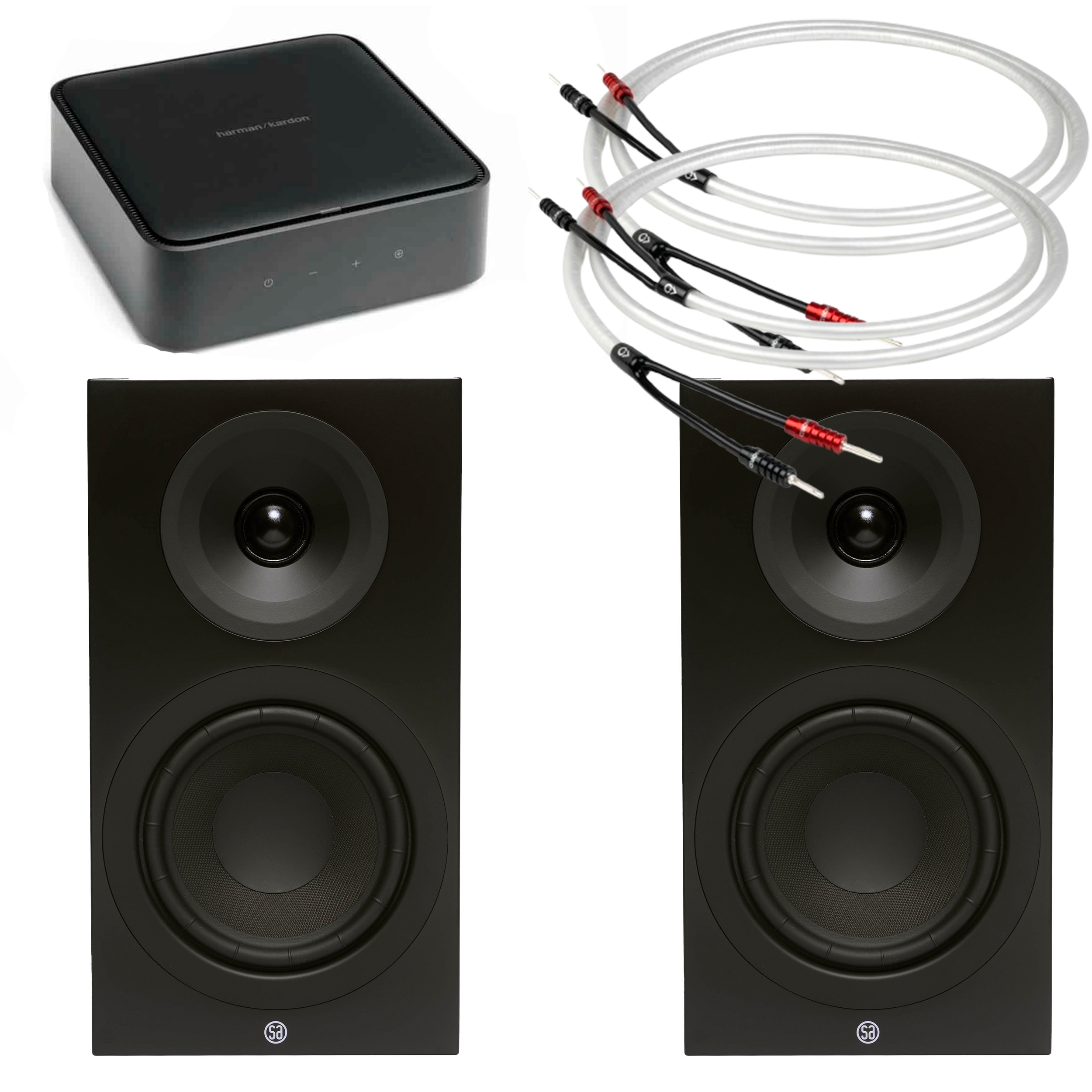 Harman Kardon Citation amp + System Audio SA Signature 5+ 2x3 meter Chord ClearwayX