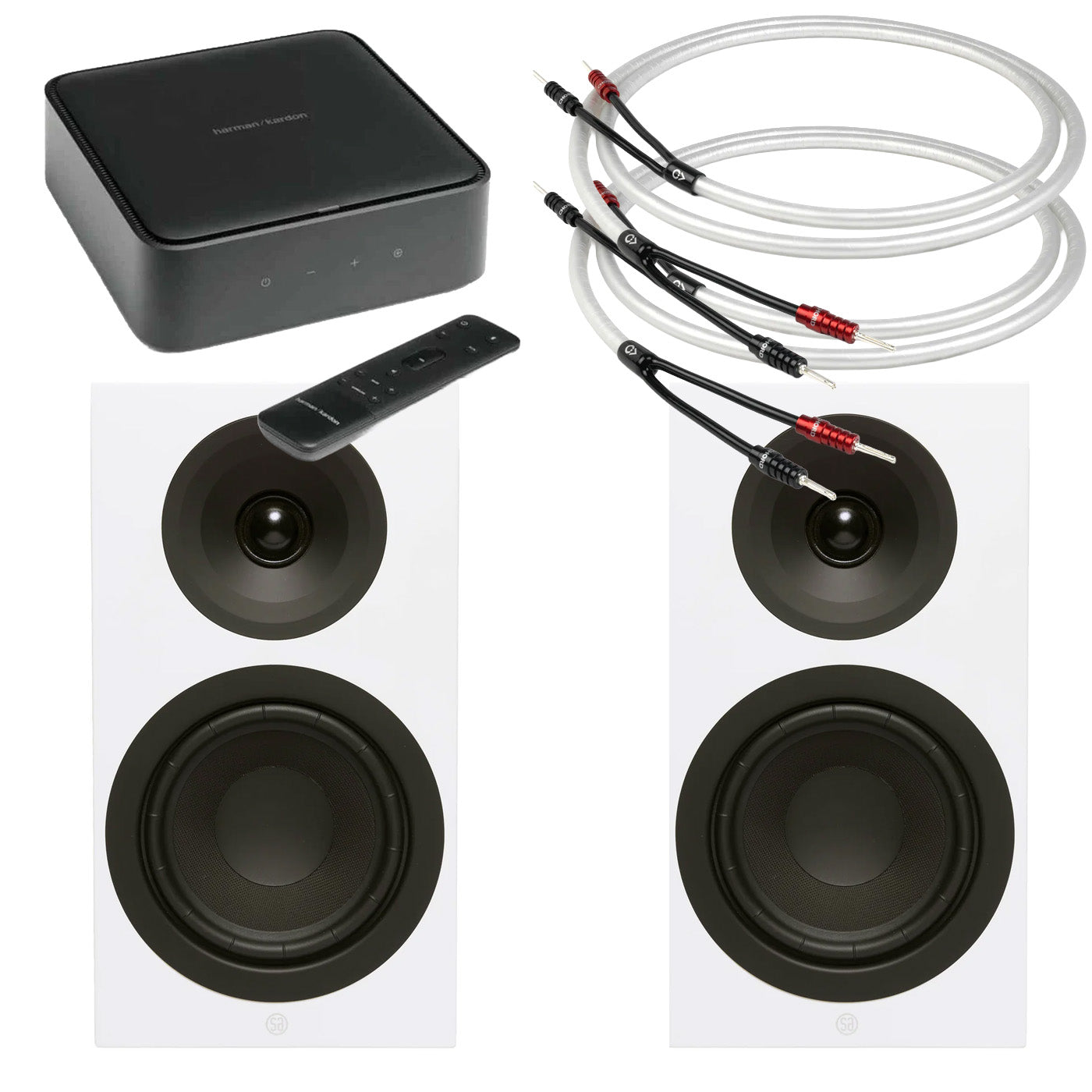Harman Kardon Citation amp + System Audio SA Signature 5+ 2x3 meter Chord ClearwayX