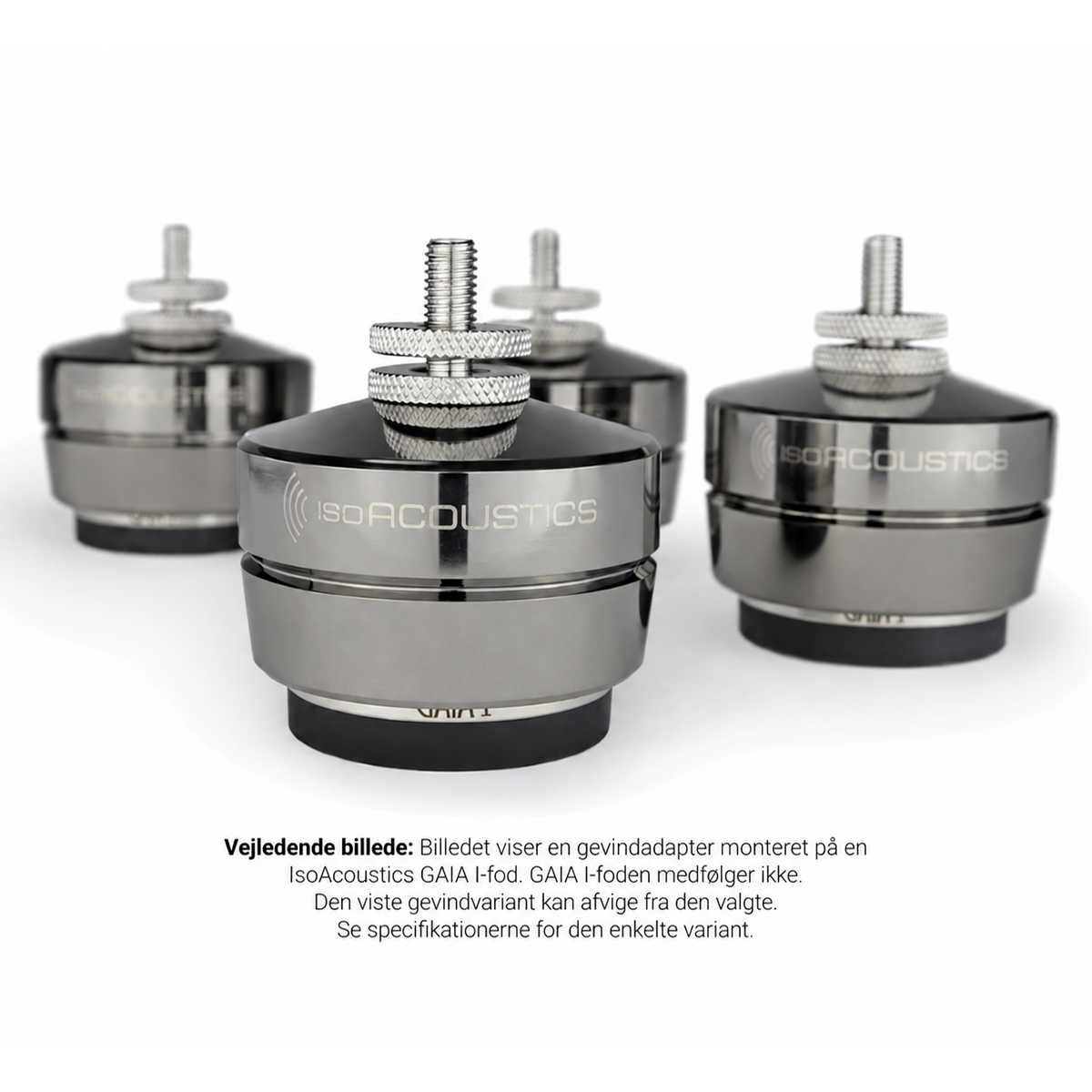 IsoAcoustics Gaia I - Gevindadaptere (4 STK)