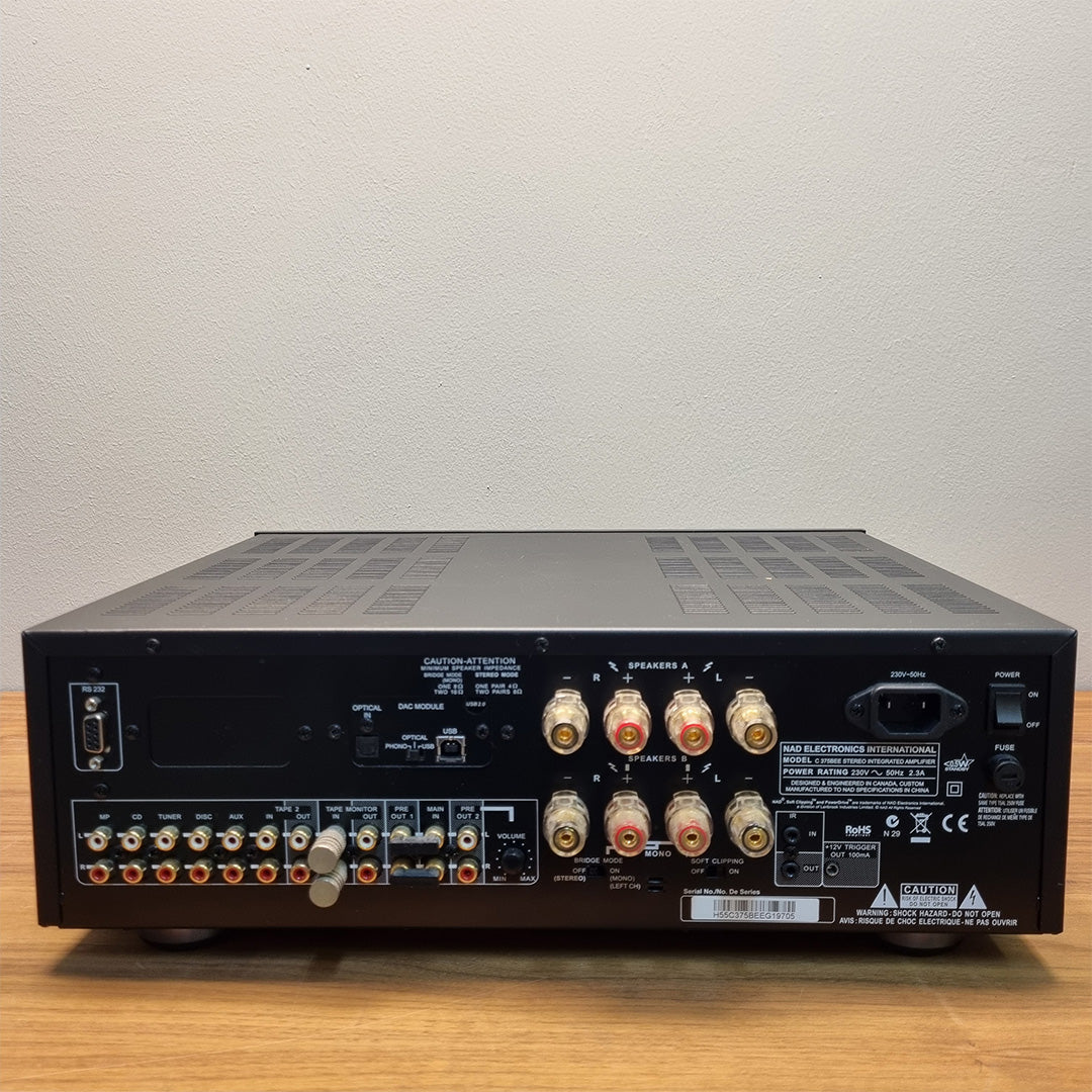 NAD C 375BEE Integreret forstærker - brugt