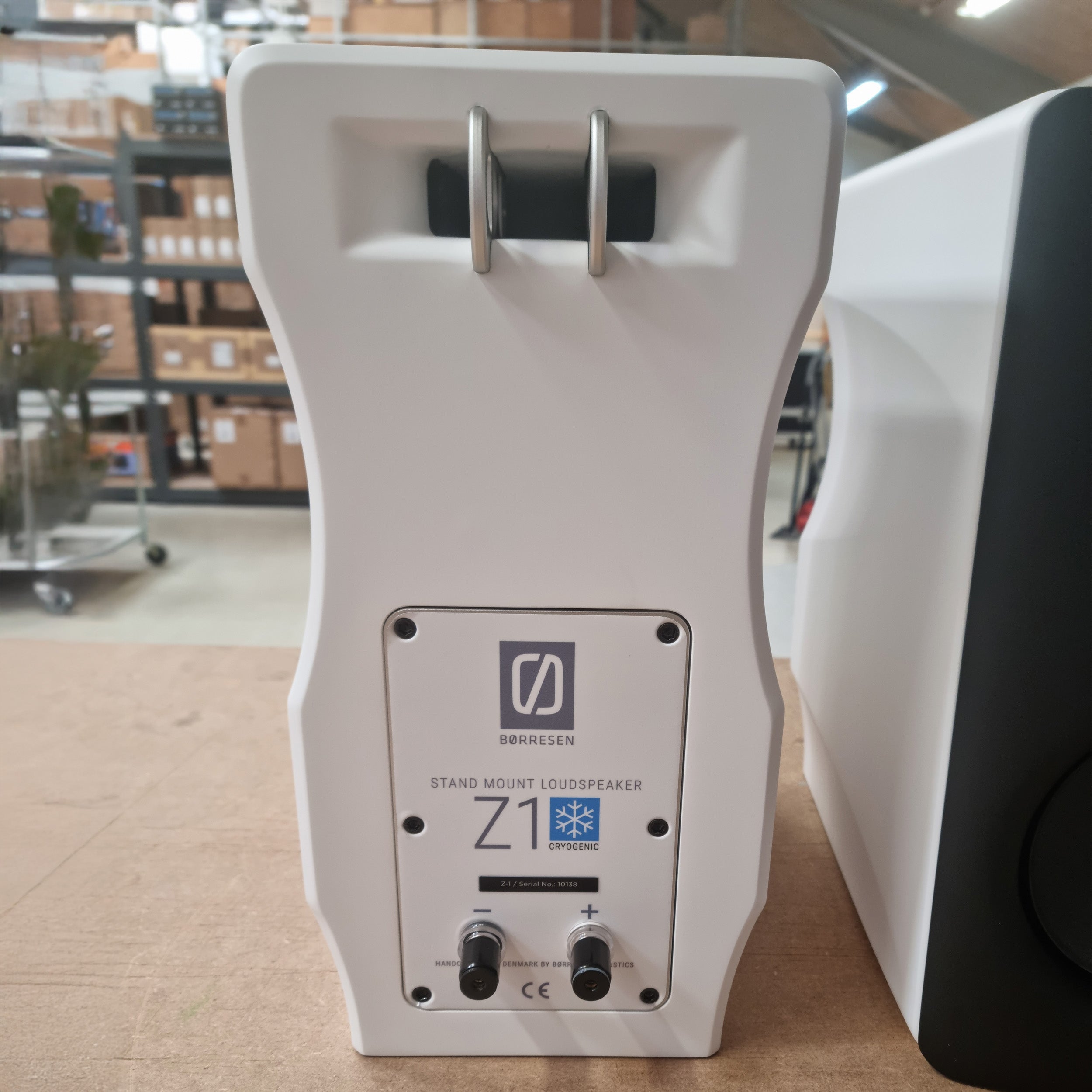 Børresen Z1 CRYO med stander White (BRUGT)