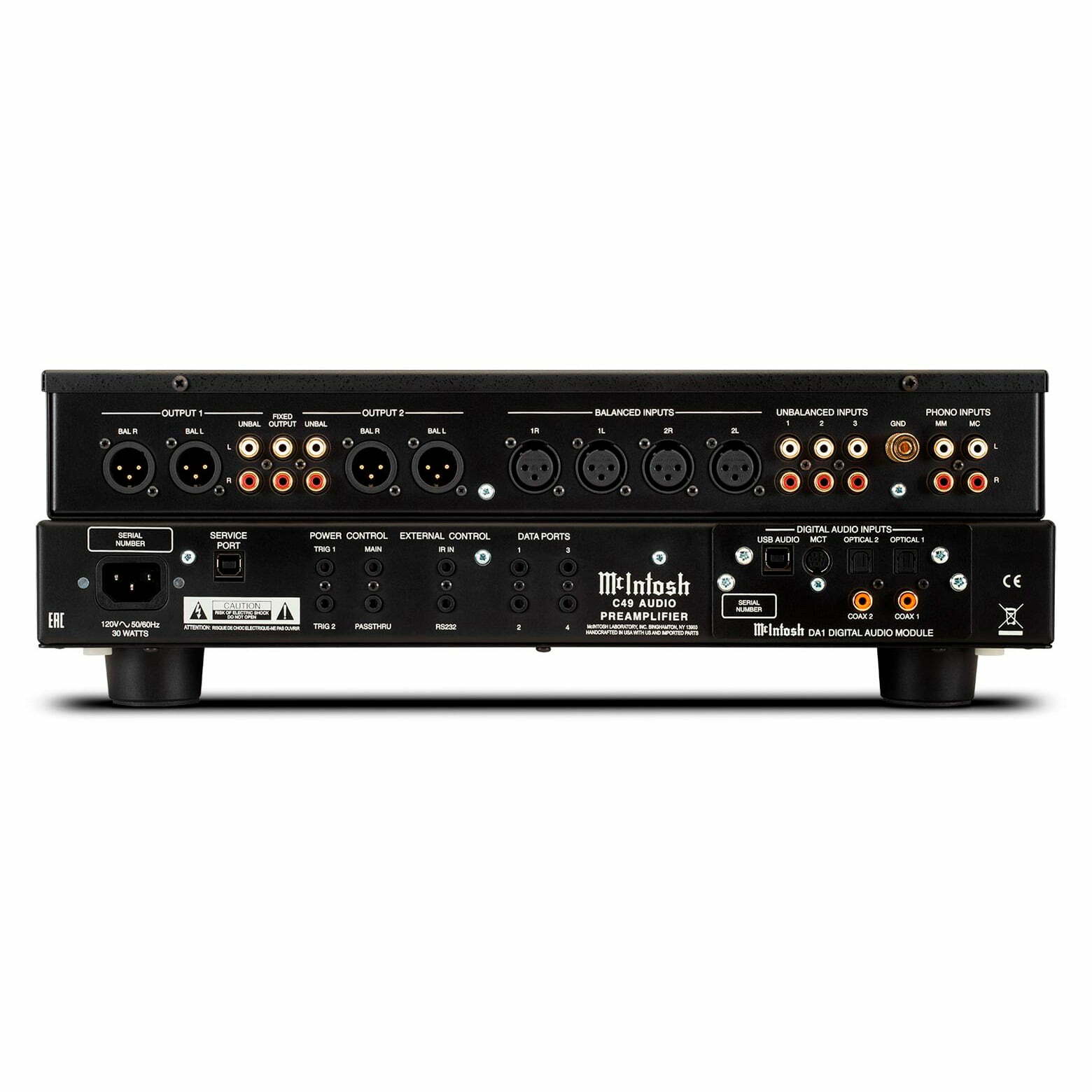 McIntosh C49 2-Channel Solid State Preamplifier