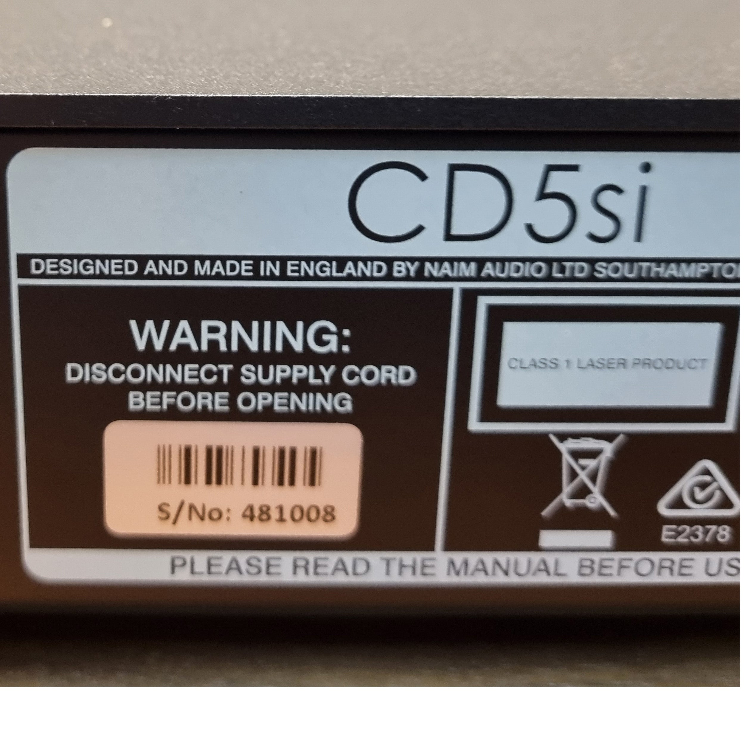 Naim cd5 si
