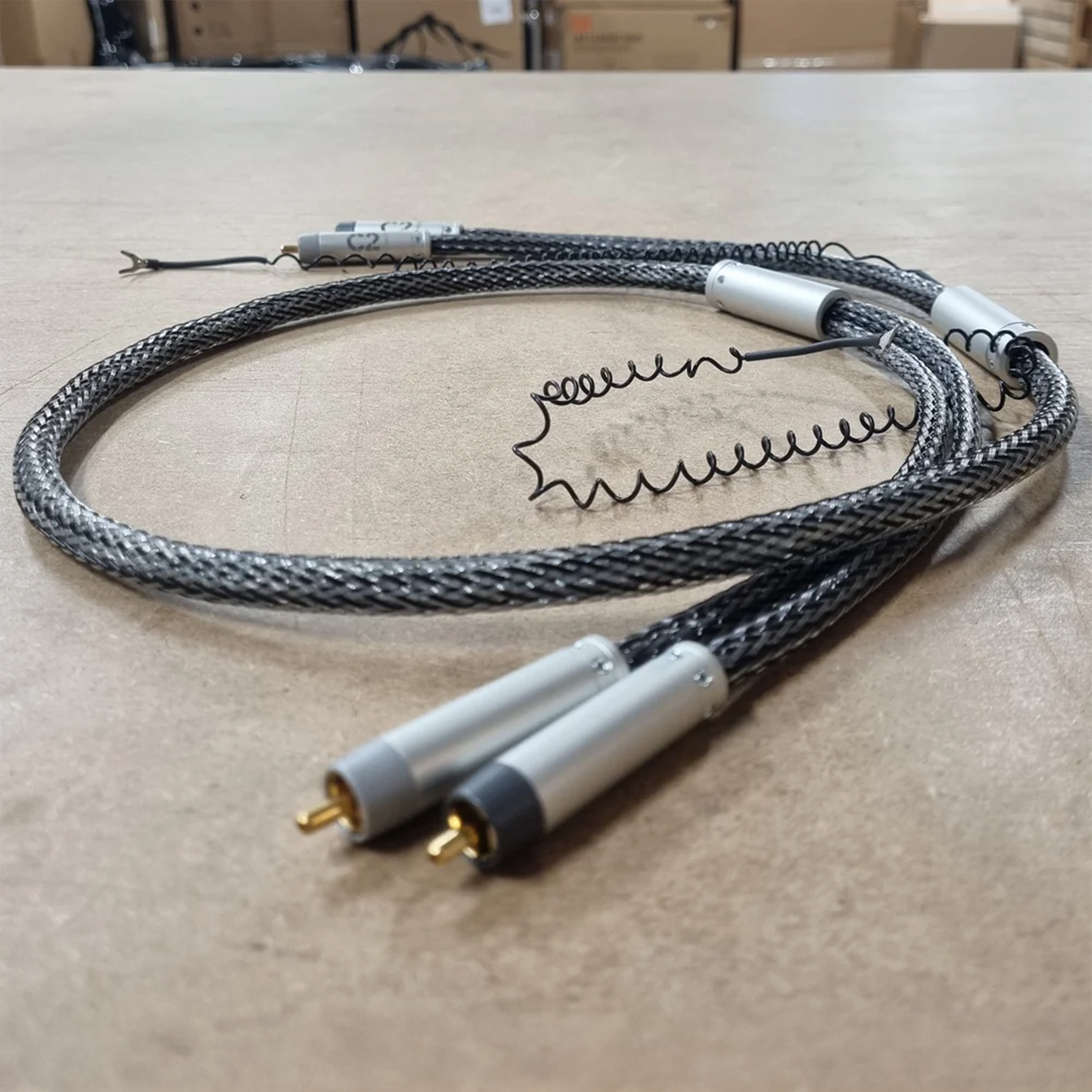 Ansuz Signalz C2 Tonearm kabel (BRUGT)