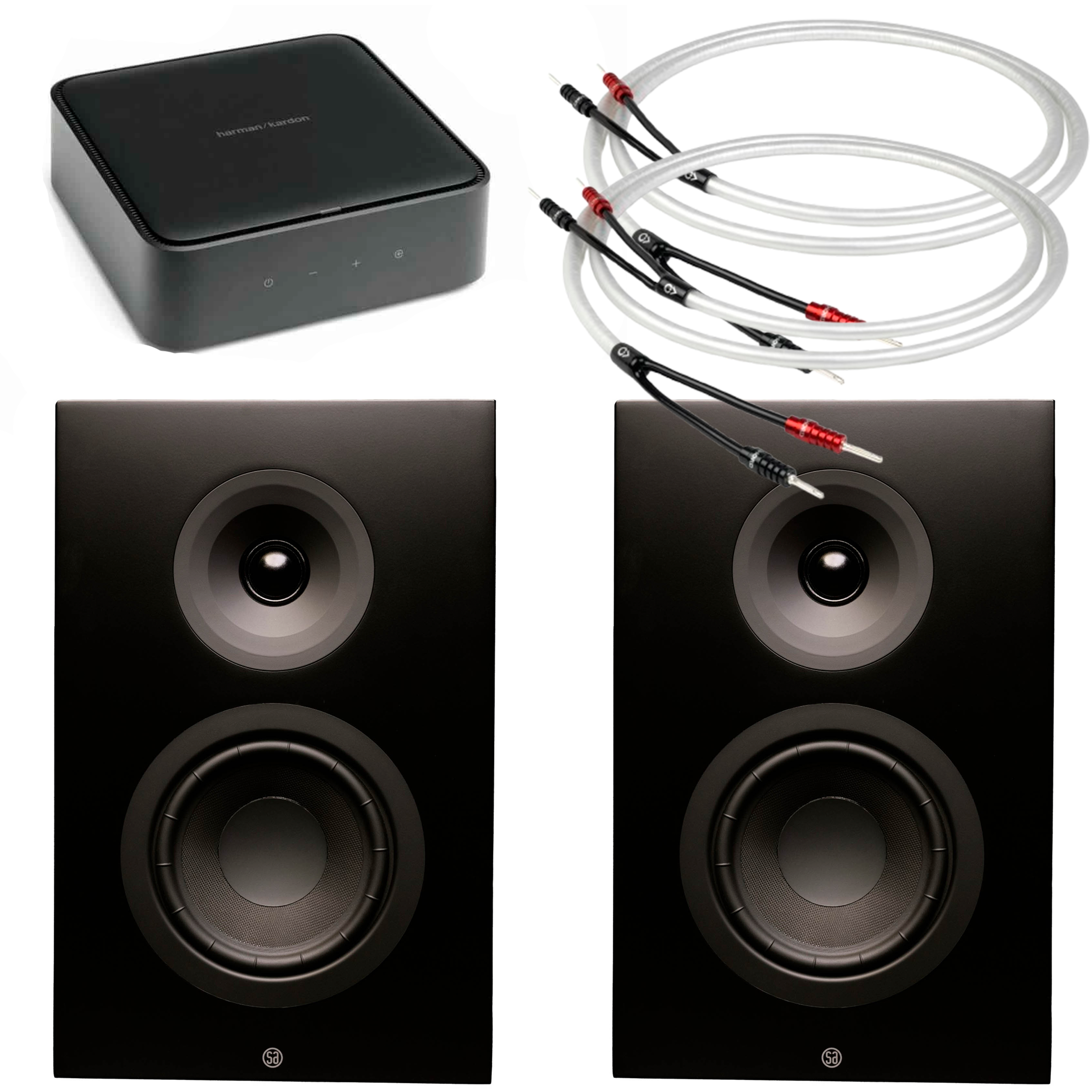 Harman Kardon Citation amp + System Audio SA Signature 6+ 2x3 meter Chord ClearwayX