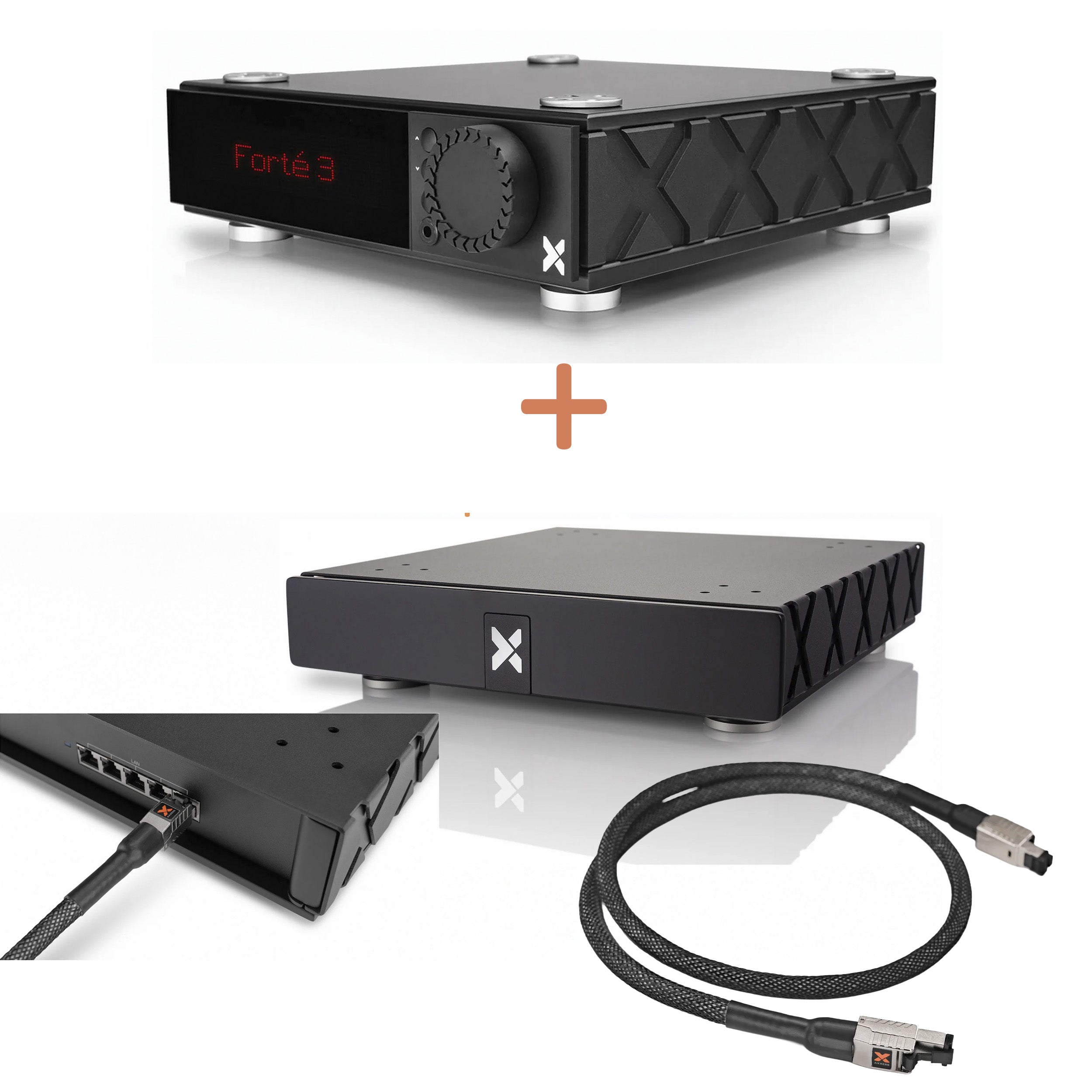 Axxess Forté 3 inkl. Axxess Power Distributor SE og ethernet