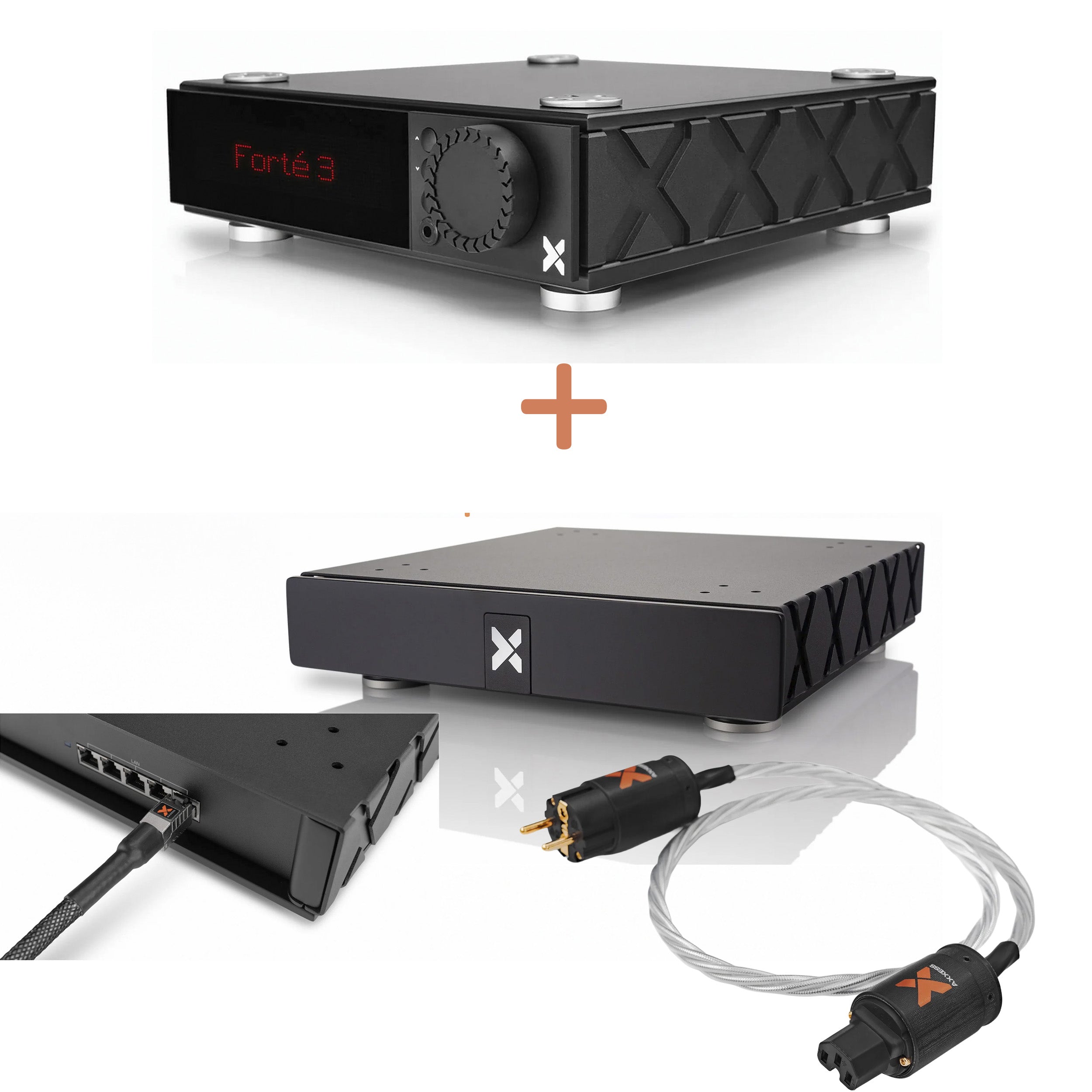 Axxess Forté 3 inkl. Axxess Power Distributor SE og strømkabel
