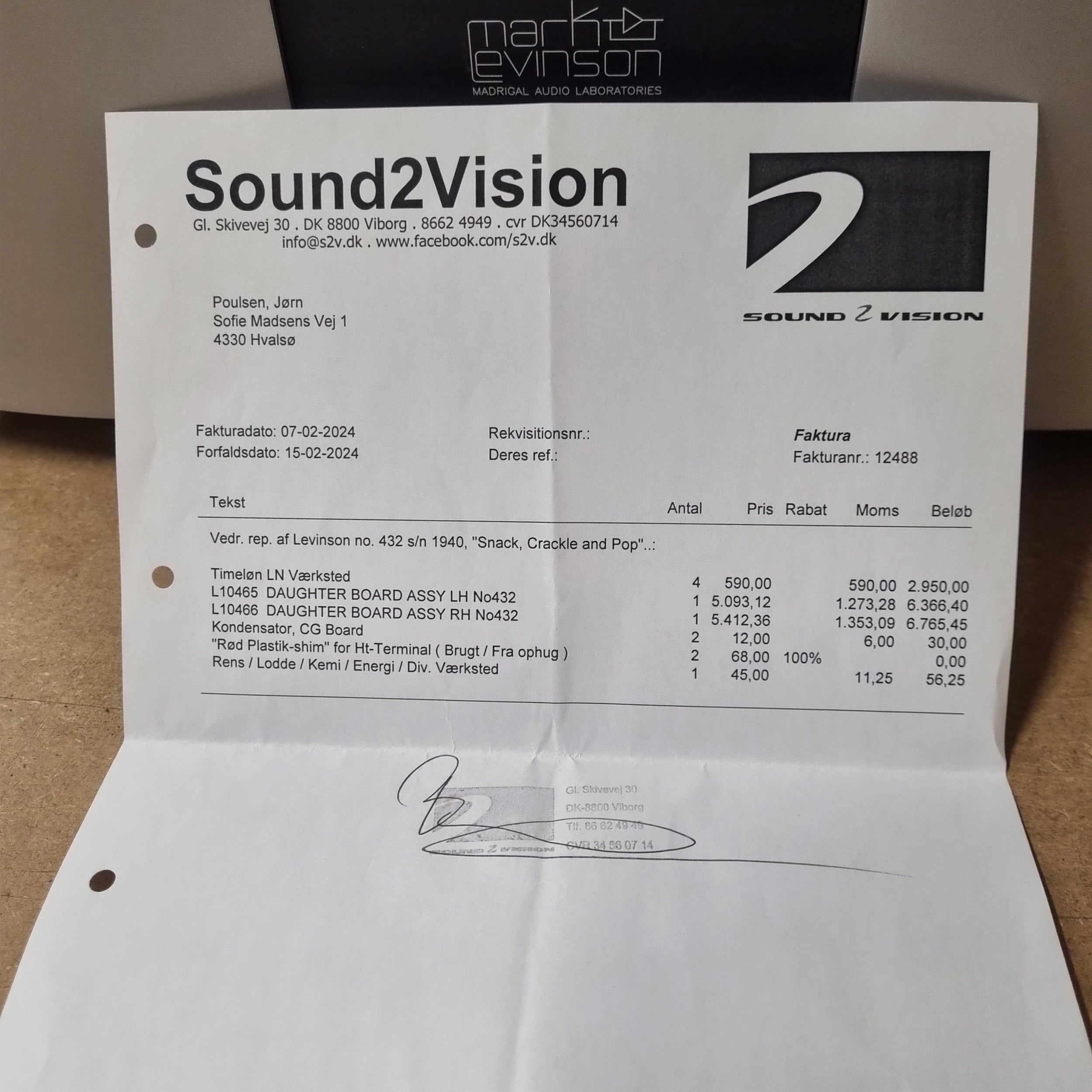 Mark Levinson no 432