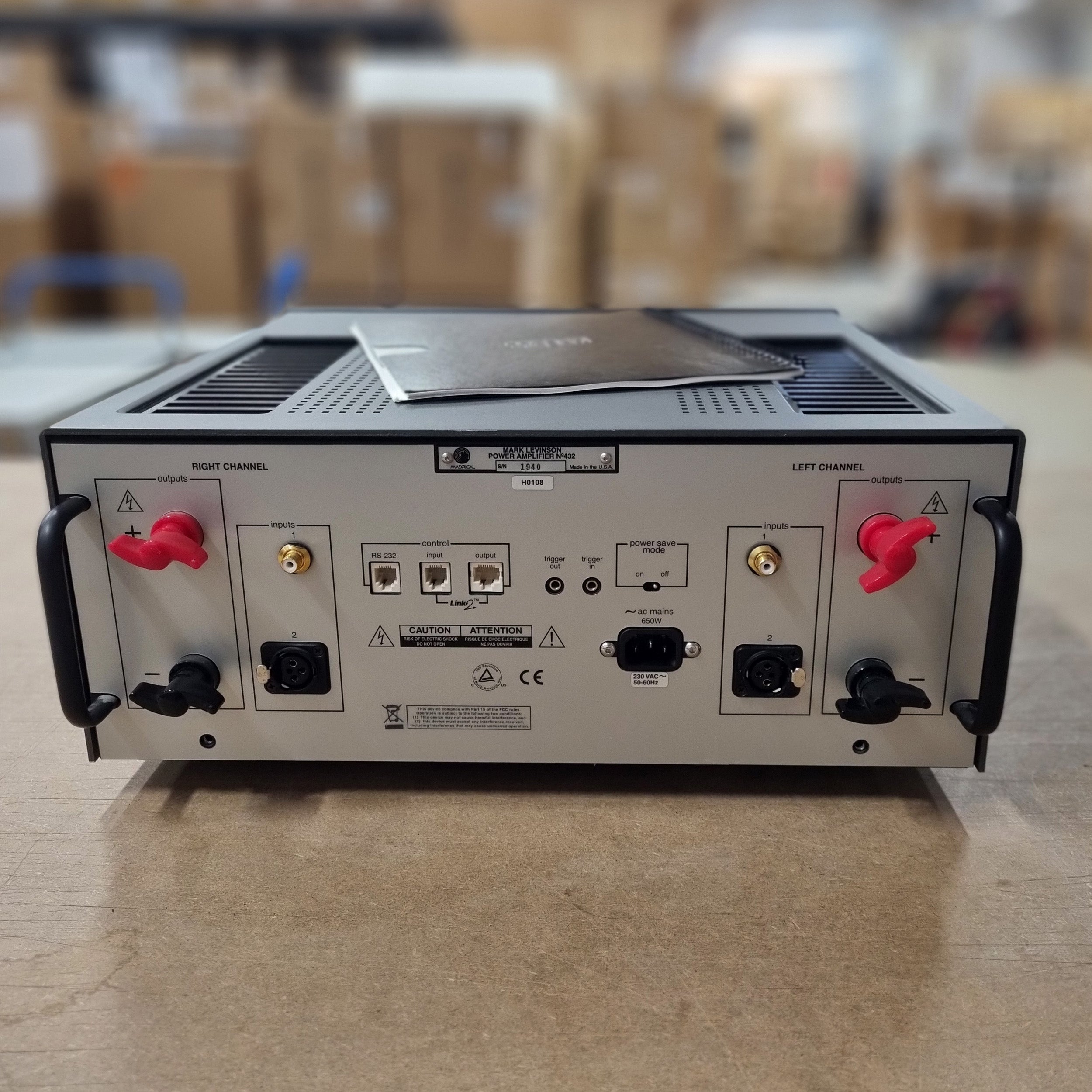 Mark Levinson no 432