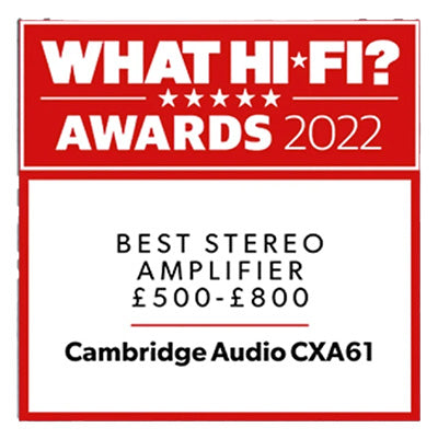 What Hi-Fi? Award - Best Amplifier 2022 (EN)